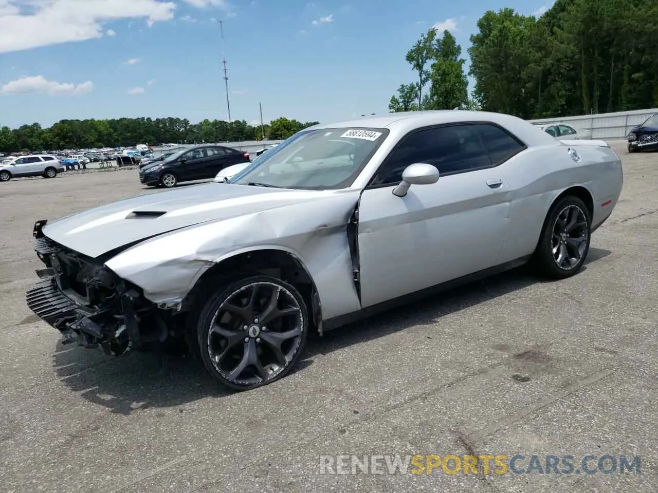 1 fotografías del automóvil dañado 2C3CDZAG6KH733965 DODGE CHALLENGER 2019