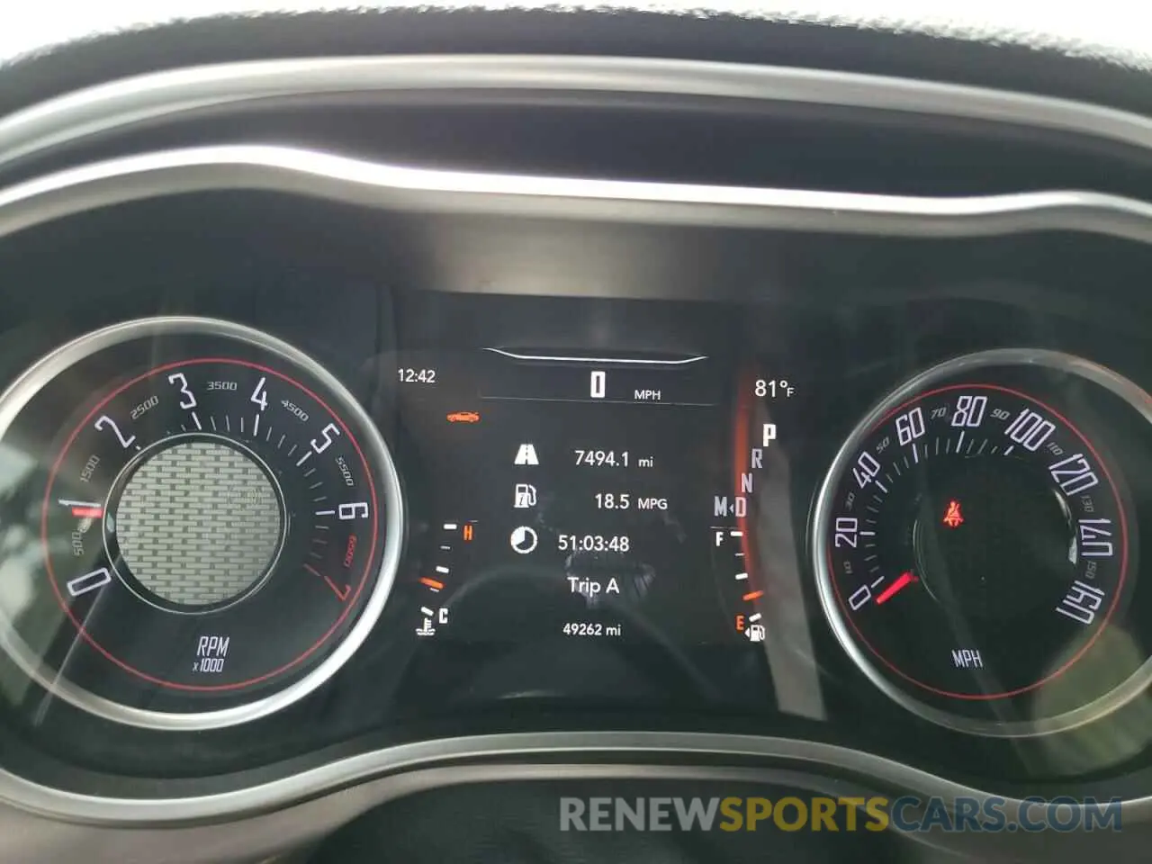 9 fotografías del automóvil dañado 2C3CDZAG6KH733965 DODGE CHALLENGER 2019