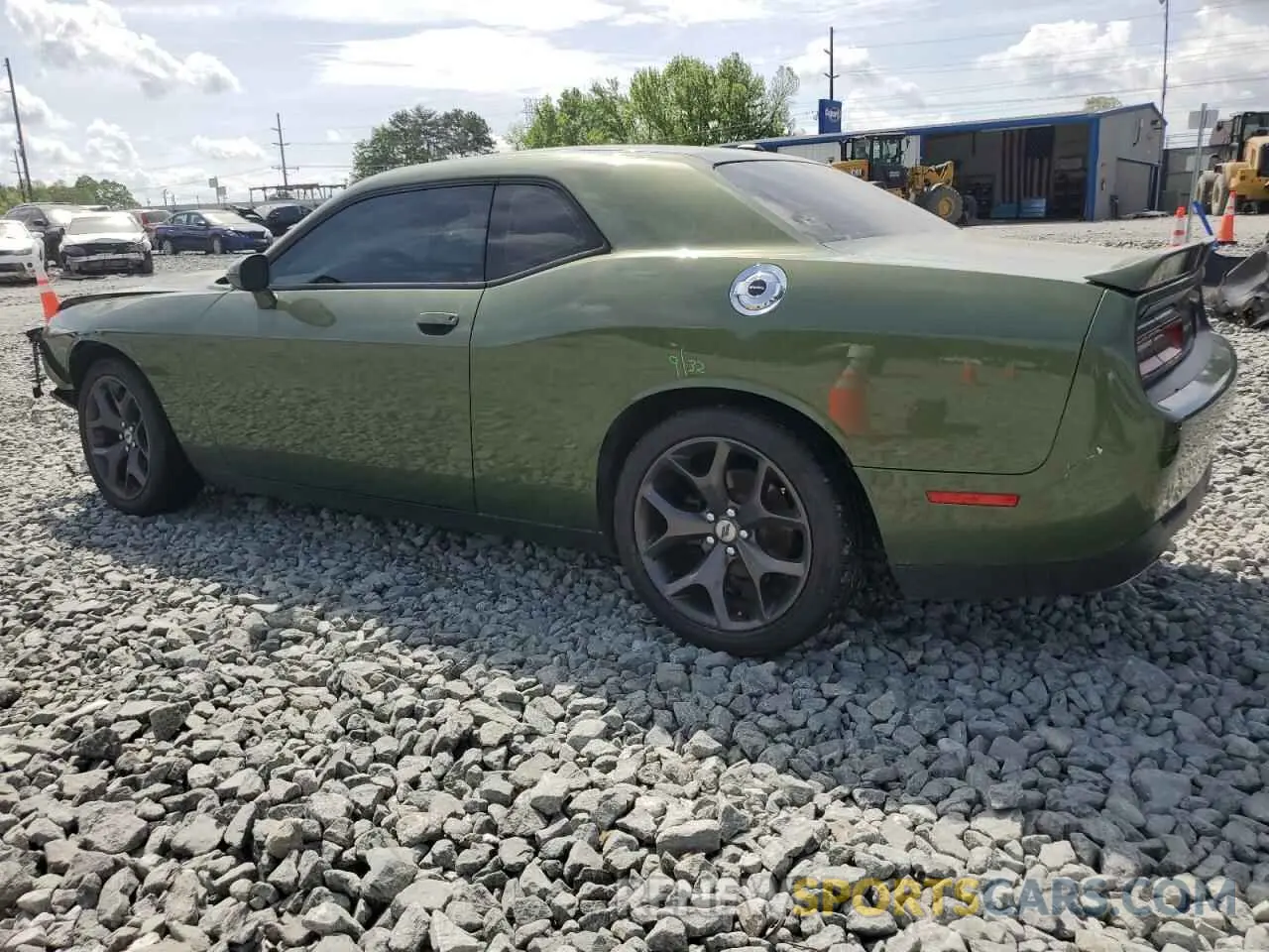 2 fotografías del automóvil dañado 2C3CDZAG6KH746800 DODGE CHALLENGER 2019