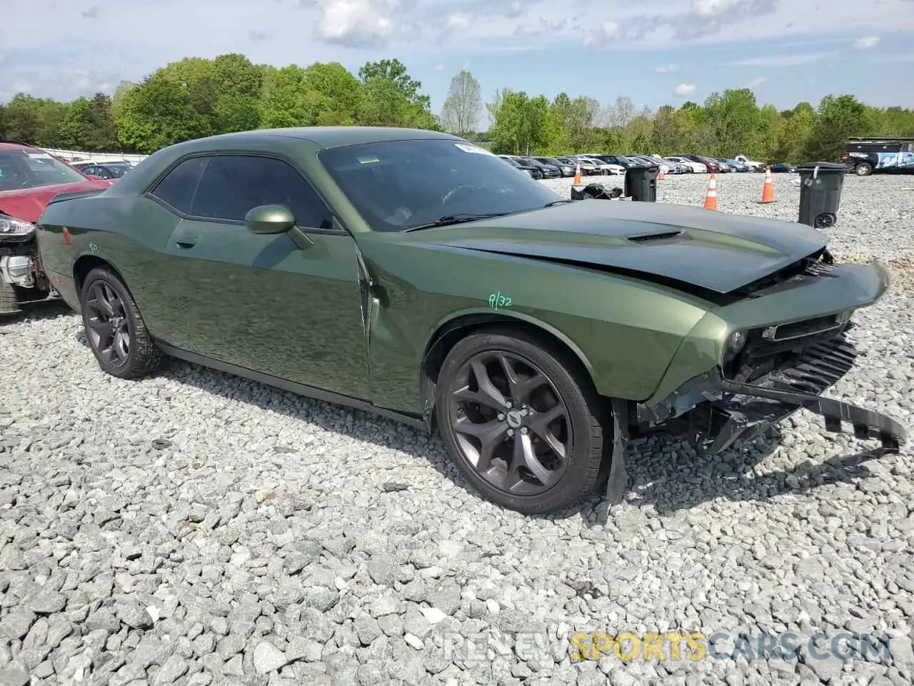 4 fotografías del automóvil dañado 2C3CDZAG6KH746800 DODGE CHALLENGER 2019