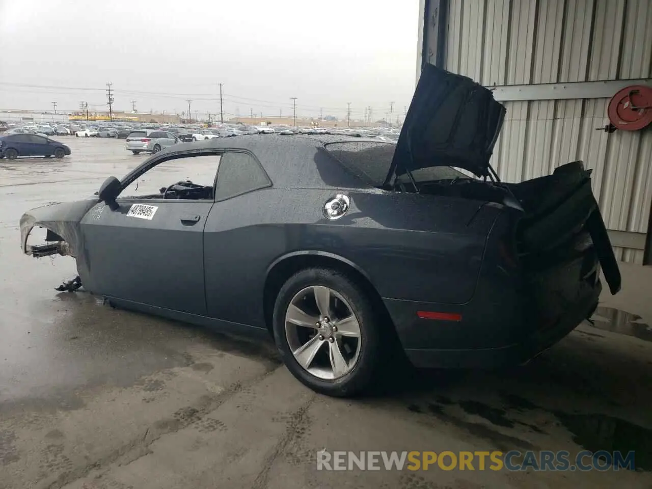 2 fotografías del automóvil dañado 2C3CDZAG7KH532043 DODGE CHALLENGER 2019