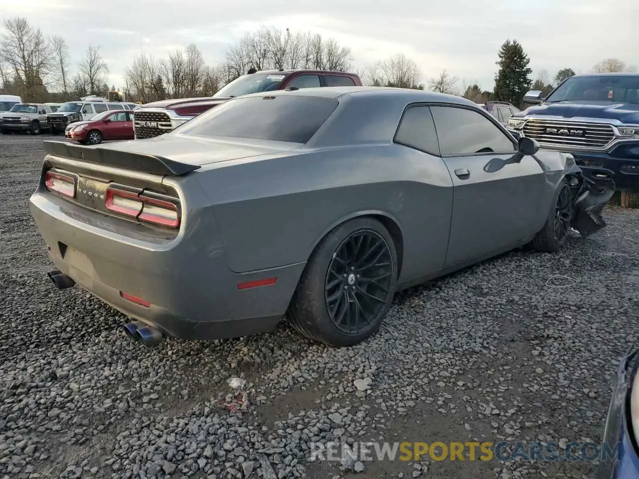 3 fotografías del automóvil dañado 2C3CDZAG7KH574793 DODGE CHALLENGER 2019
