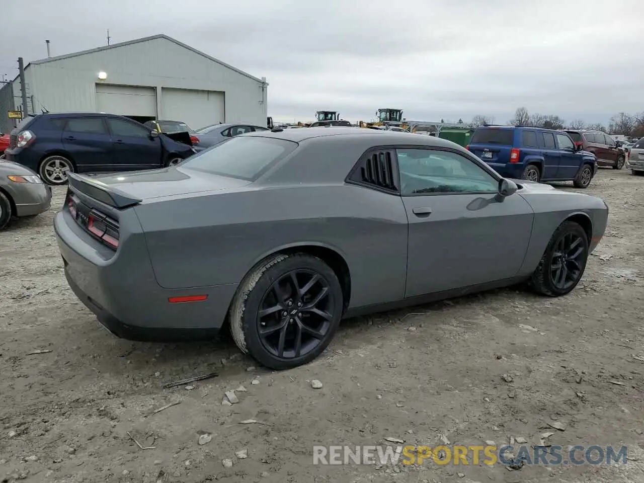 3 fotografías del automóvil dañado 2C3CDZAG7KH614628 DODGE CHALLENGER 2019