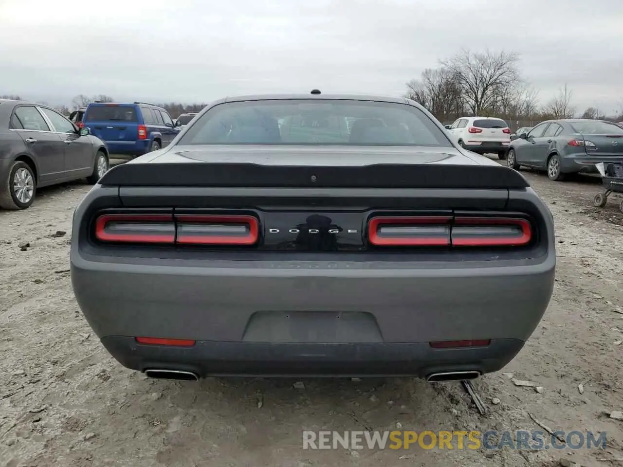 6 fotografías del automóvil dañado 2C3CDZAG7KH614628 DODGE CHALLENGER 2019
