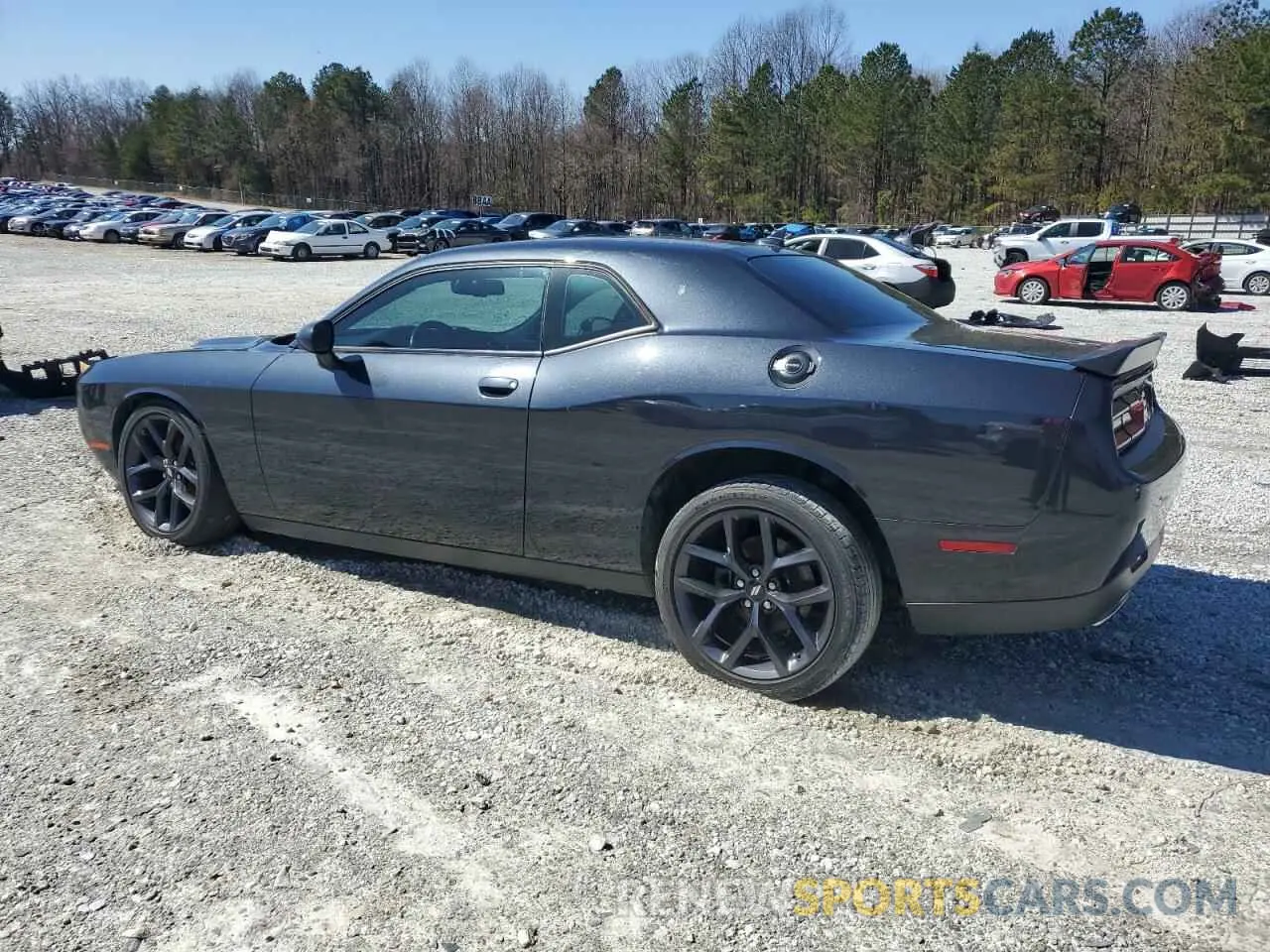 2 fotografías del automóvil dañado 2C3CDZAG7KH620199 DODGE CHALLENGER 2019