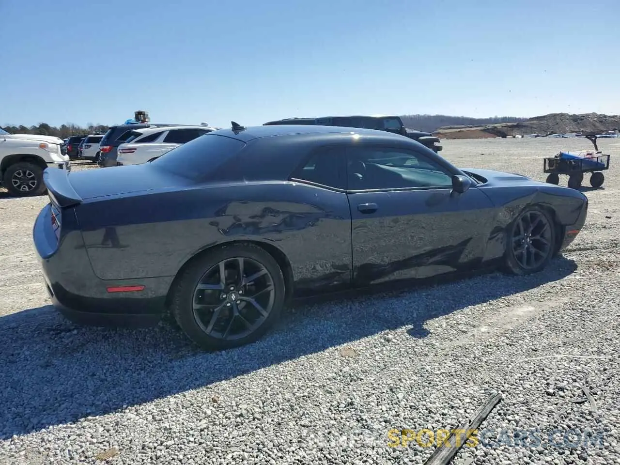 3 fotografías del automóvil dañado 2C3CDZAG7KH620199 DODGE CHALLENGER 2019