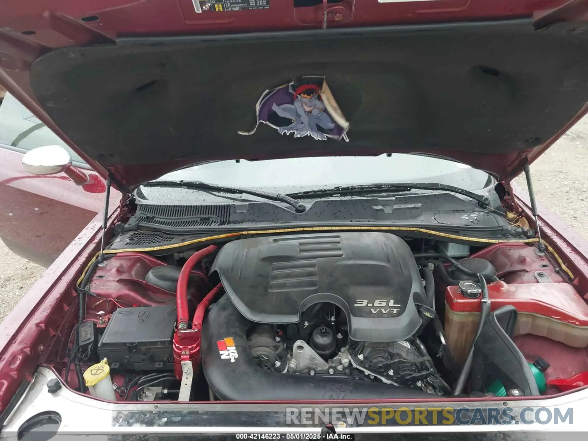 10 fotografías del automóvil dañado 2C3CDZAG7KH620445 DODGE CHALLENGER 2019
