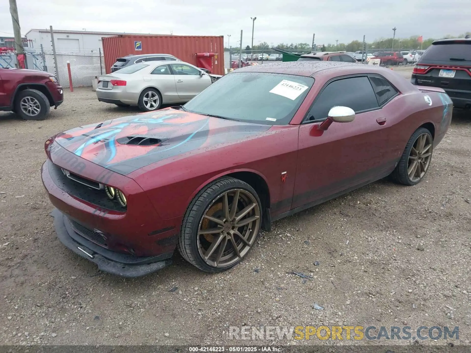 2 fotografías del automóvil dañado 2C3CDZAG7KH620445 DODGE CHALLENGER 2019