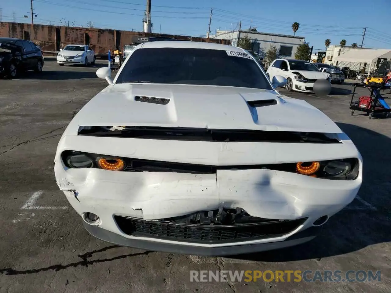 5 fotografías del automóvil dañado 2C3CDZAG8KH680086 DODGE CHALLENGER 2019