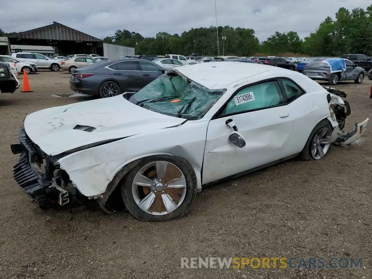 1 fotografías del automóvil dañado 2C3CDZAG8KH714592 DODGE CHALLENGER 2019