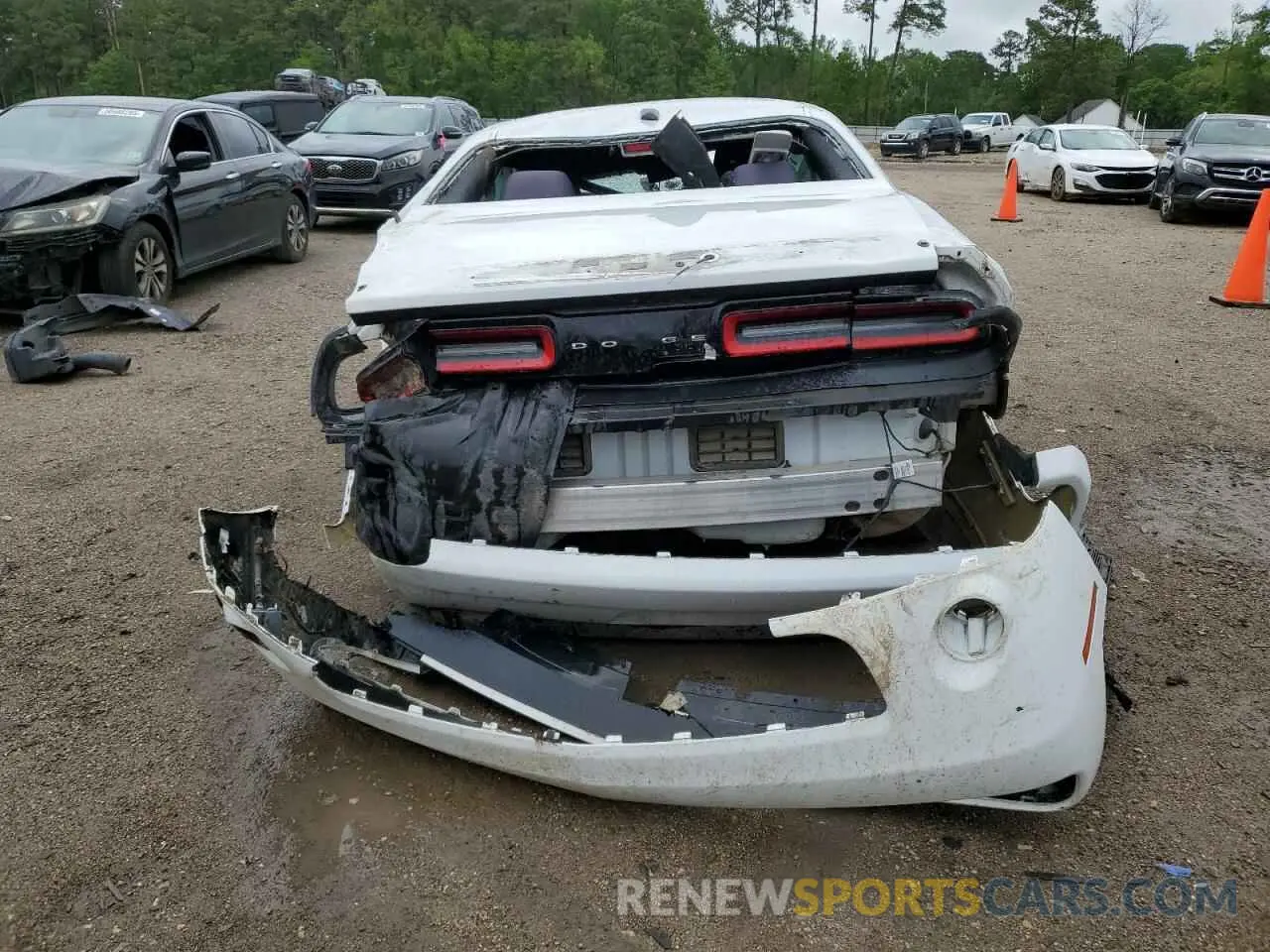 6 fotografías del automóvil dañado 2C3CDZAG8KH714592 DODGE CHALLENGER 2019
