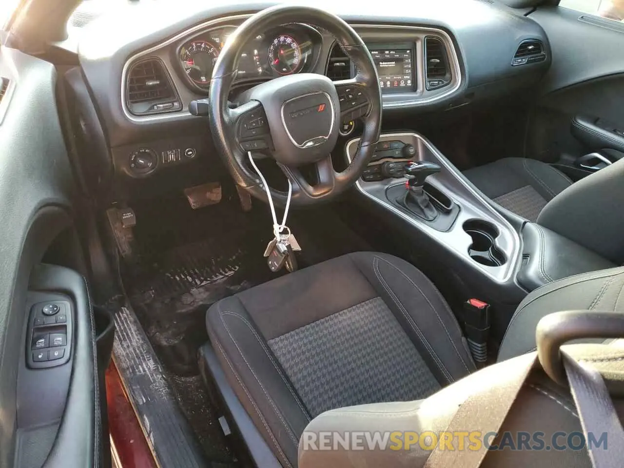 8 fotografías del automóvil dañado 2C3CDZAG8KH716813 DODGE CHALLENGER 2019