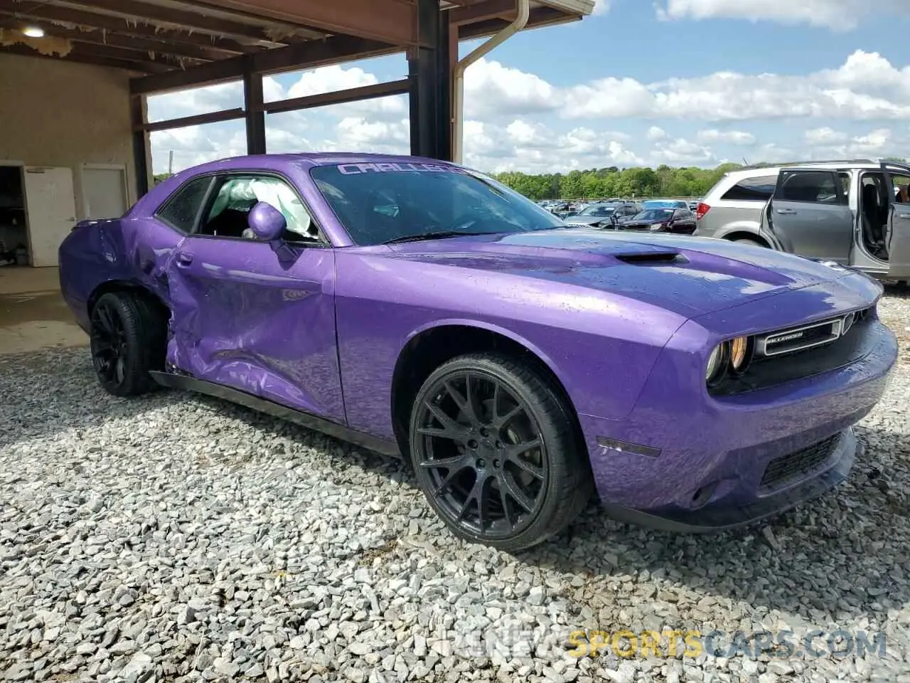 4 fotografías del automóvil dañado 2C3CDZAG8KH731537 DODGE CHALLENGER 2019