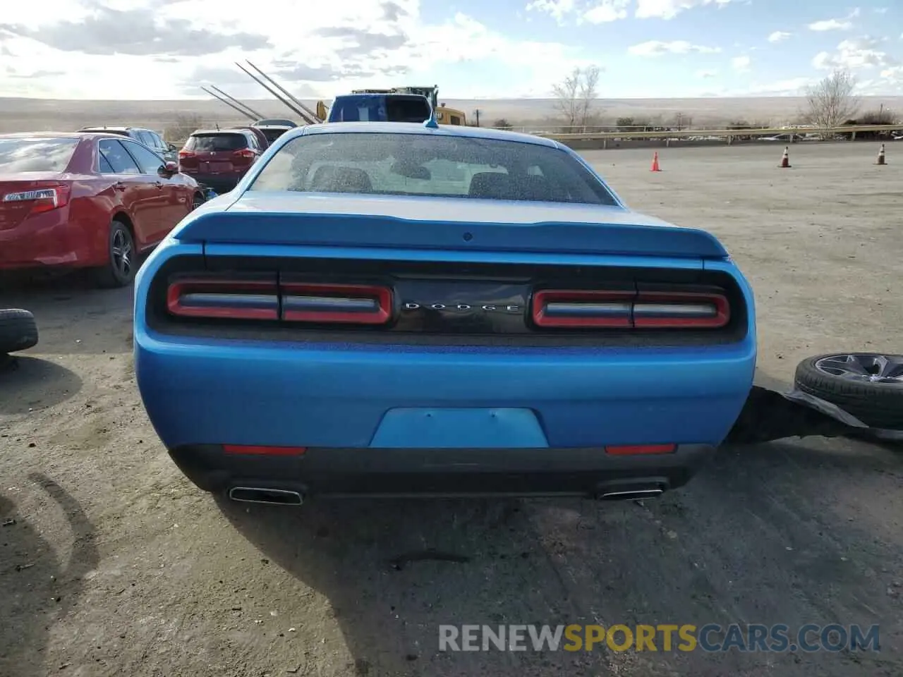 6 fotografías del automóvil dañado 2C3CDZAGXKH604059 DODGE CHALLENGER 2019