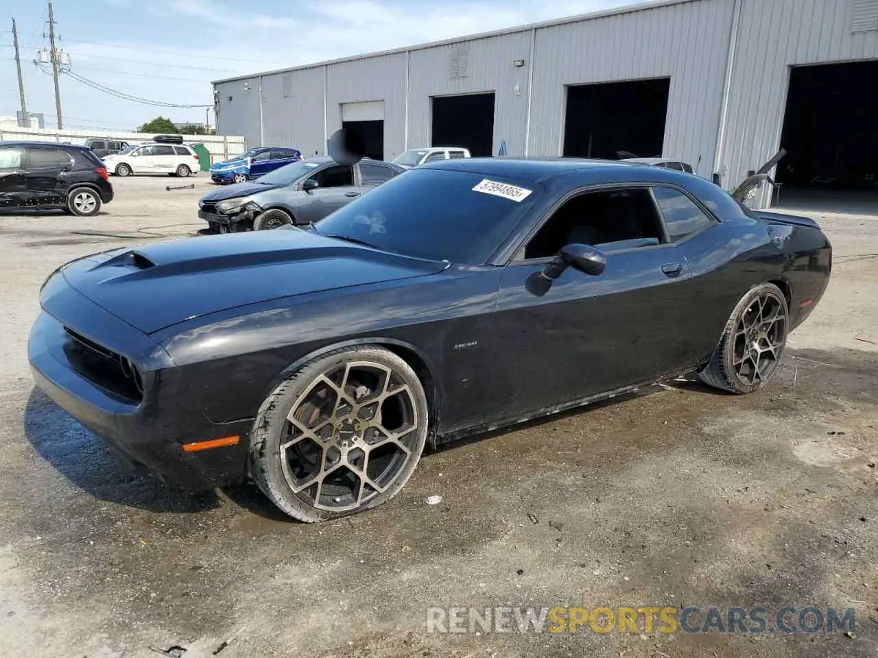 1 fotografías del automóvil dañado 2C3CDZBT1KH512009 DODGE CHALLENGER 2019