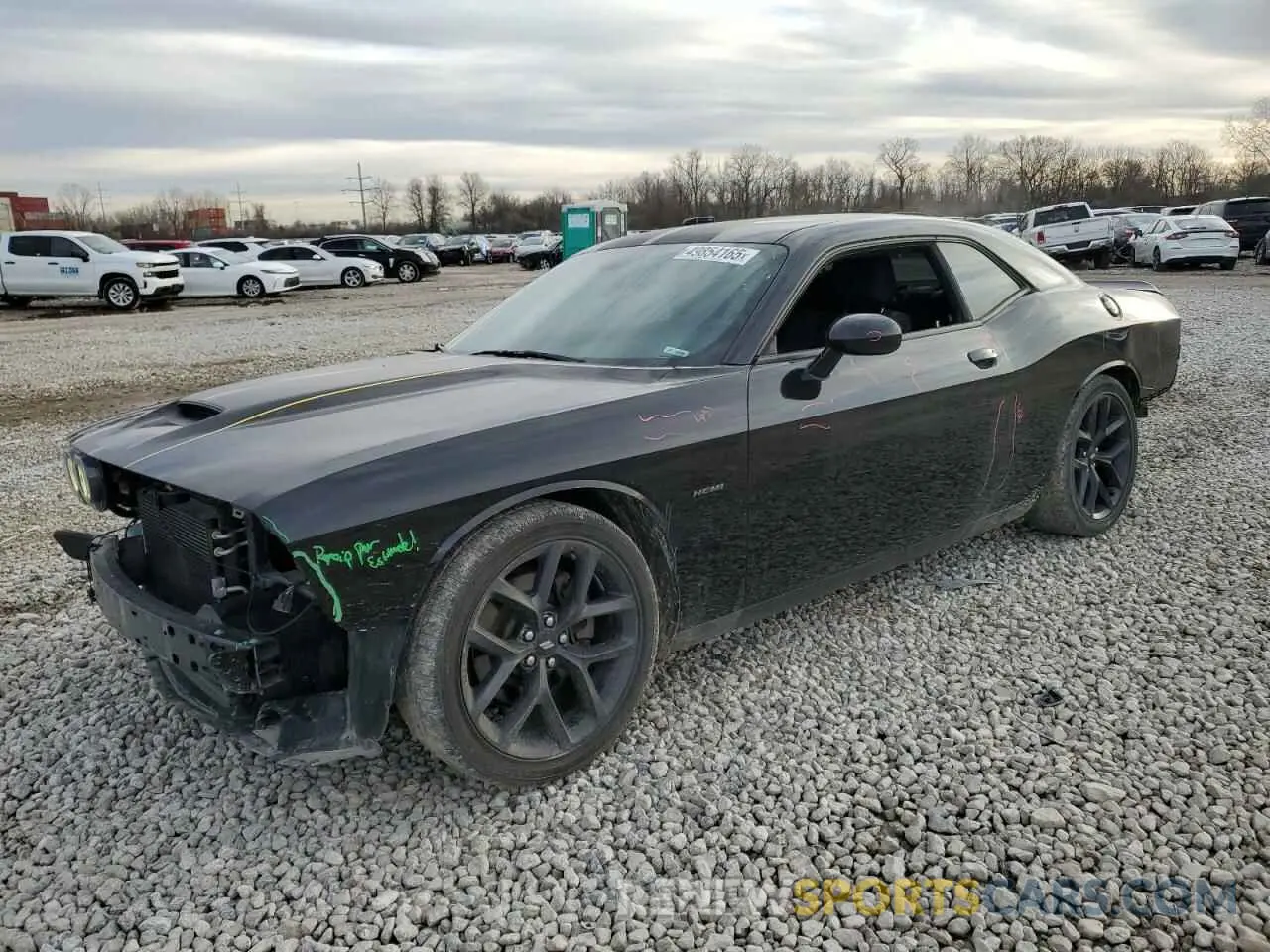 1 fotografías del automóvil dañado 2C3CDZBT2KH708766 DODGE CHALLENGER 2019