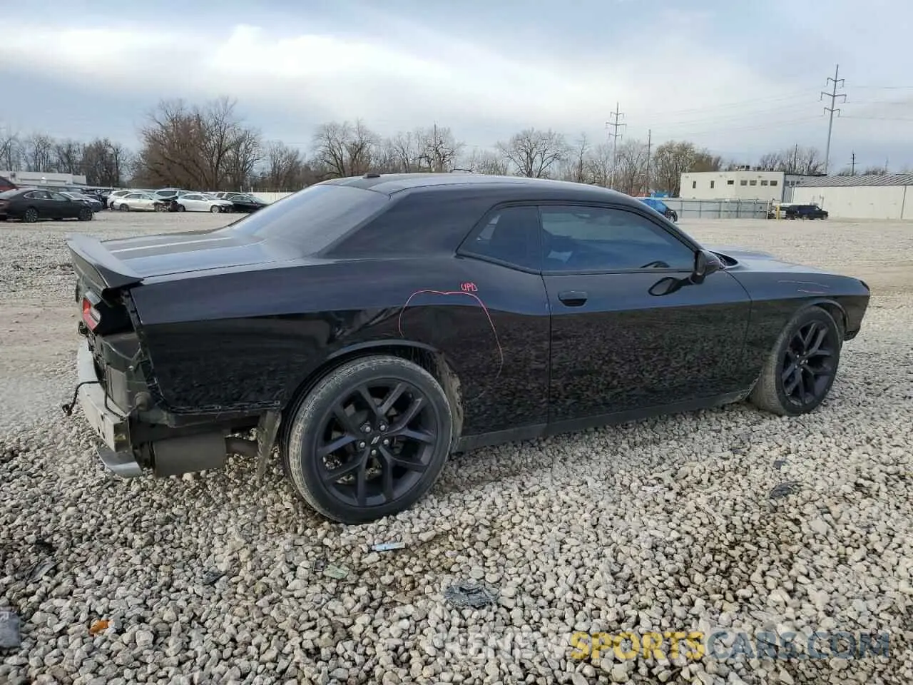 3 fotografías del automóvil dañado 2C3CDZBT2KH708766 DODGE CHALLENGER 2019