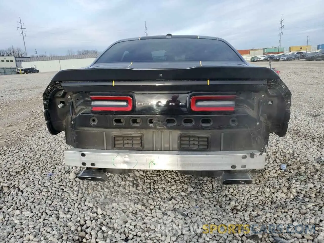 6 fotografías del automóvil dañado 2C3CDZBT2KH708766 DODGE CHALLENGER 2019