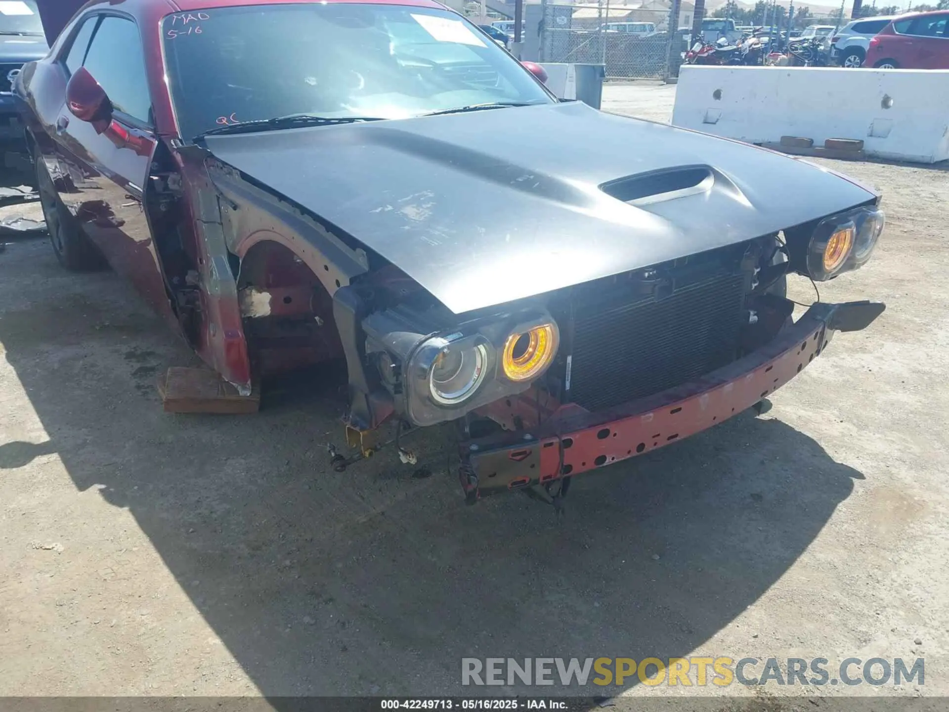 6 fotografías del automóvil dañado 2C3CDZBT2KH751102 DODGE CHALLENGER 2019