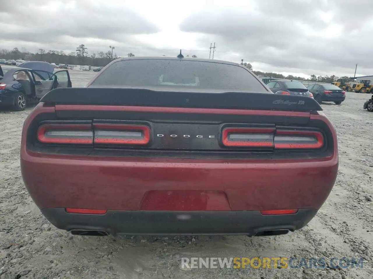 6 fotografías del automóvil dañado 2C3CDZBT3KH521858 DODGE CHALLENGER 2019