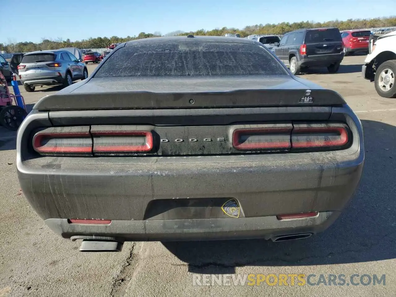6 fotografías del automóvil dañado 2C3CDZBT6KH538959 DODGE CHALLENGER 2019