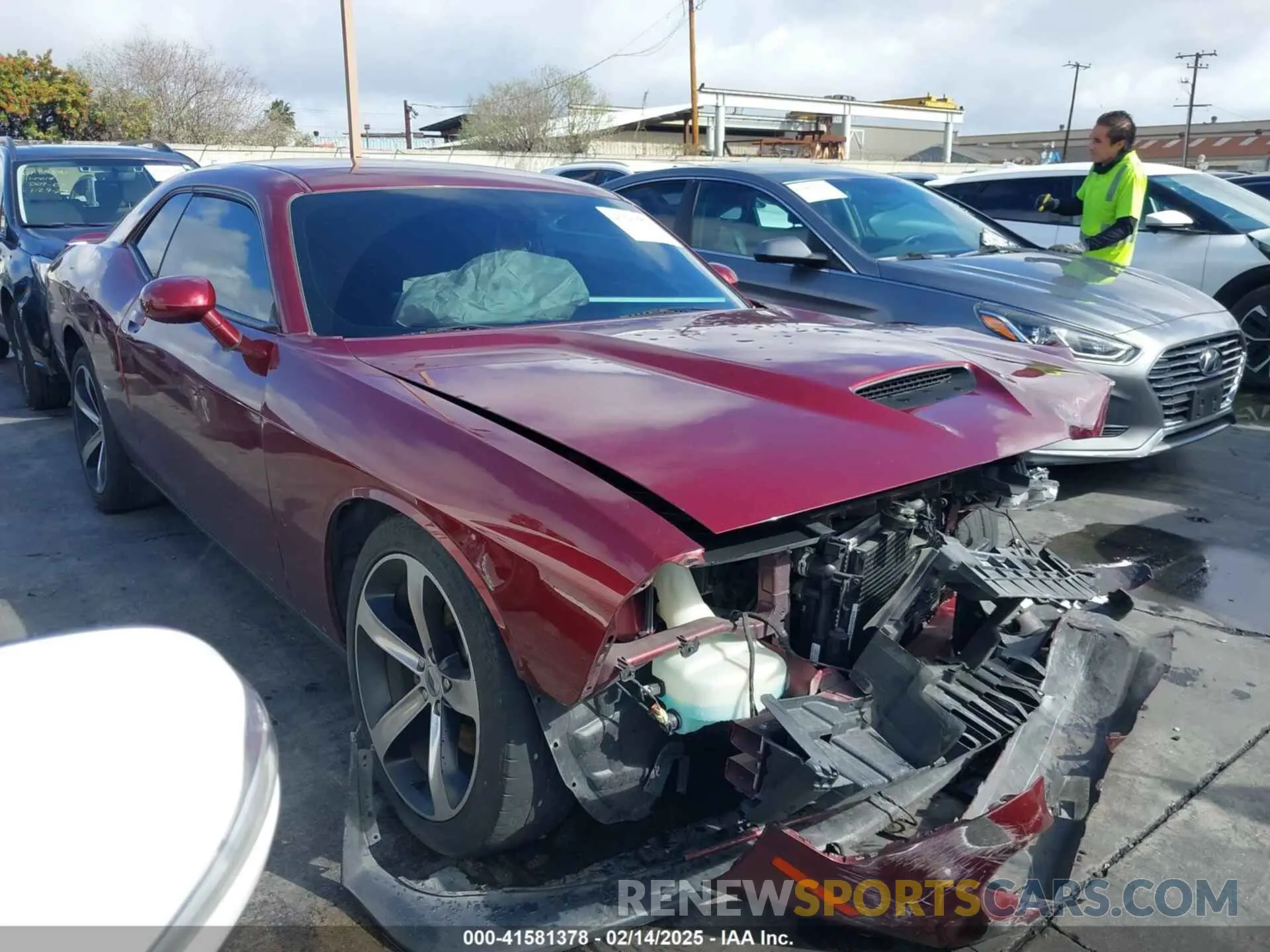 1 fotografías del automóvil dañado 2C3CDZBT6KH660527 DODGE CHALLENGER 2019