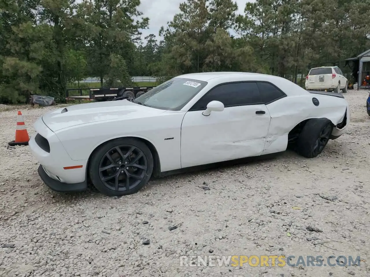 1 fotografías del automóvil dañado 2C3CDZBT7KH606198 DODGE CHALLENGER 2019
