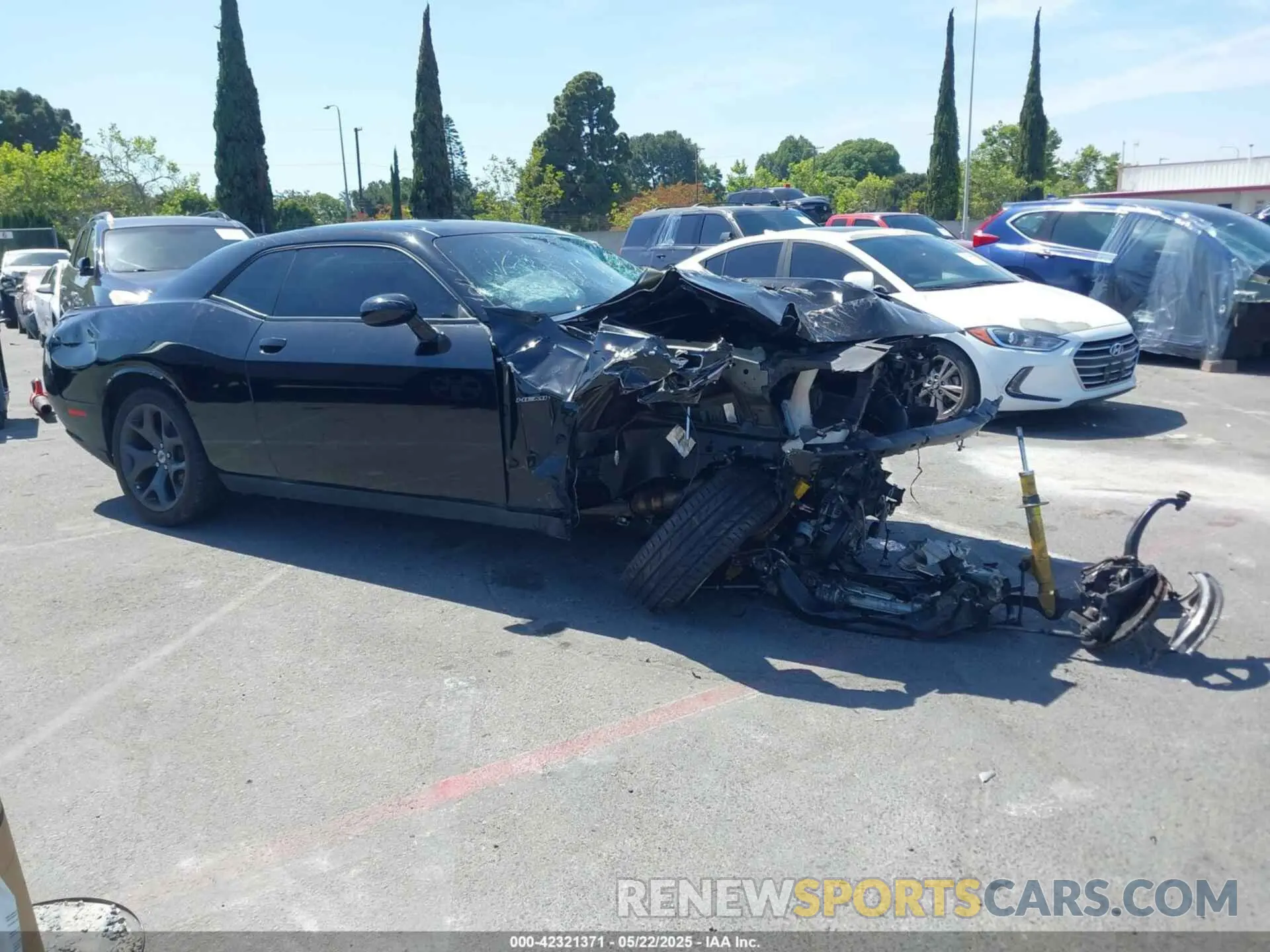 1 fotografías del automóvil dañado 2C3CDZBT8KH574054 DODGE CHALLENGER 2019