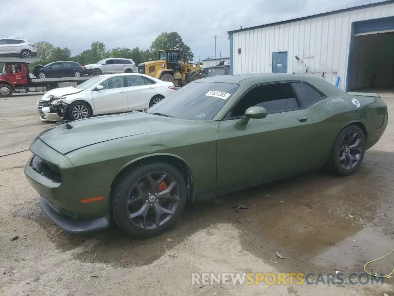 1 fotografías del automóvil dañado 2C3CDZBT8KH616366 DODGE CHALLENGER 2019