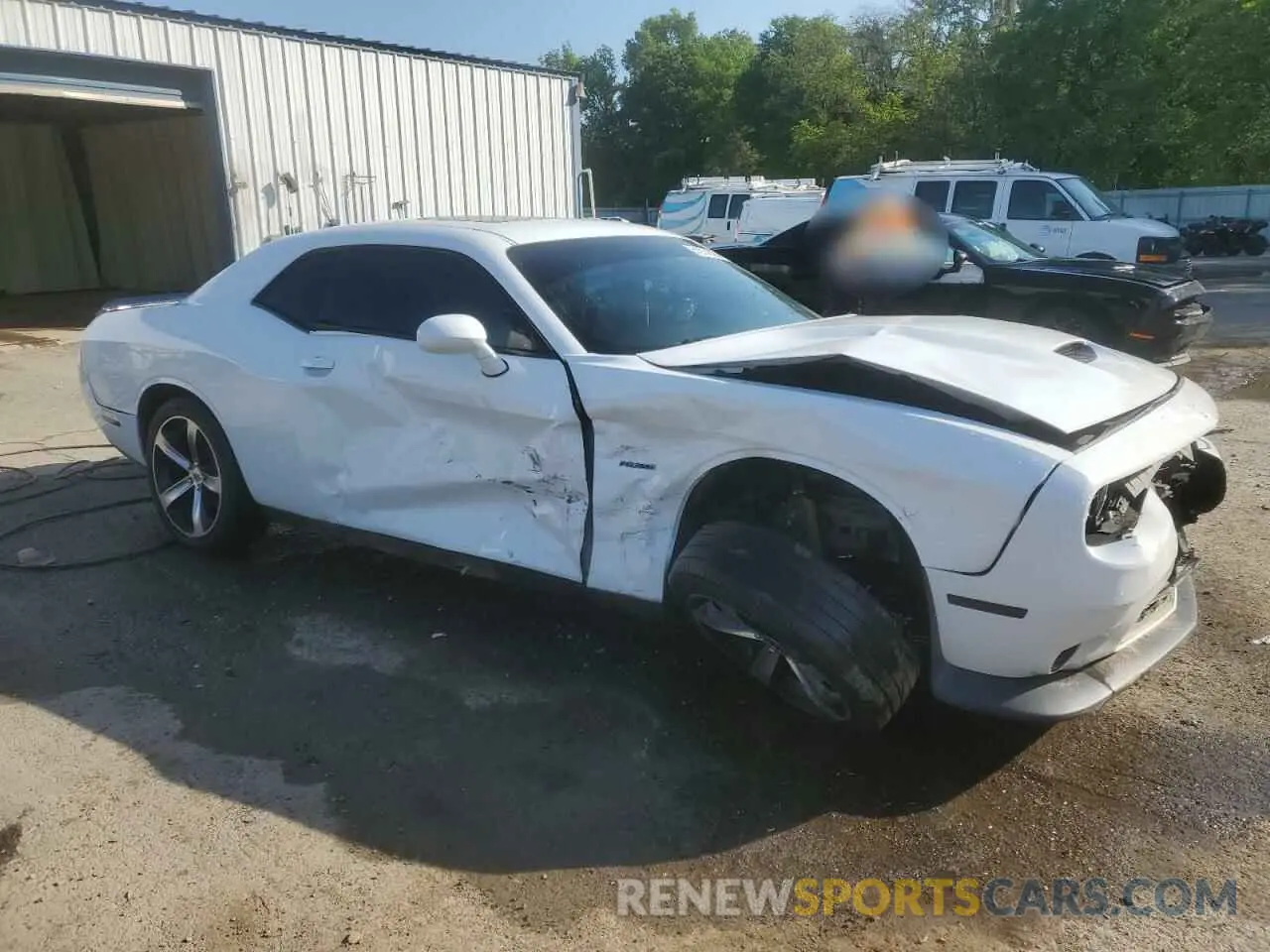 4 fotografías del automóvil dañado 2C3CDZBT8KH641638 DODGE CHALLENGER 2019
