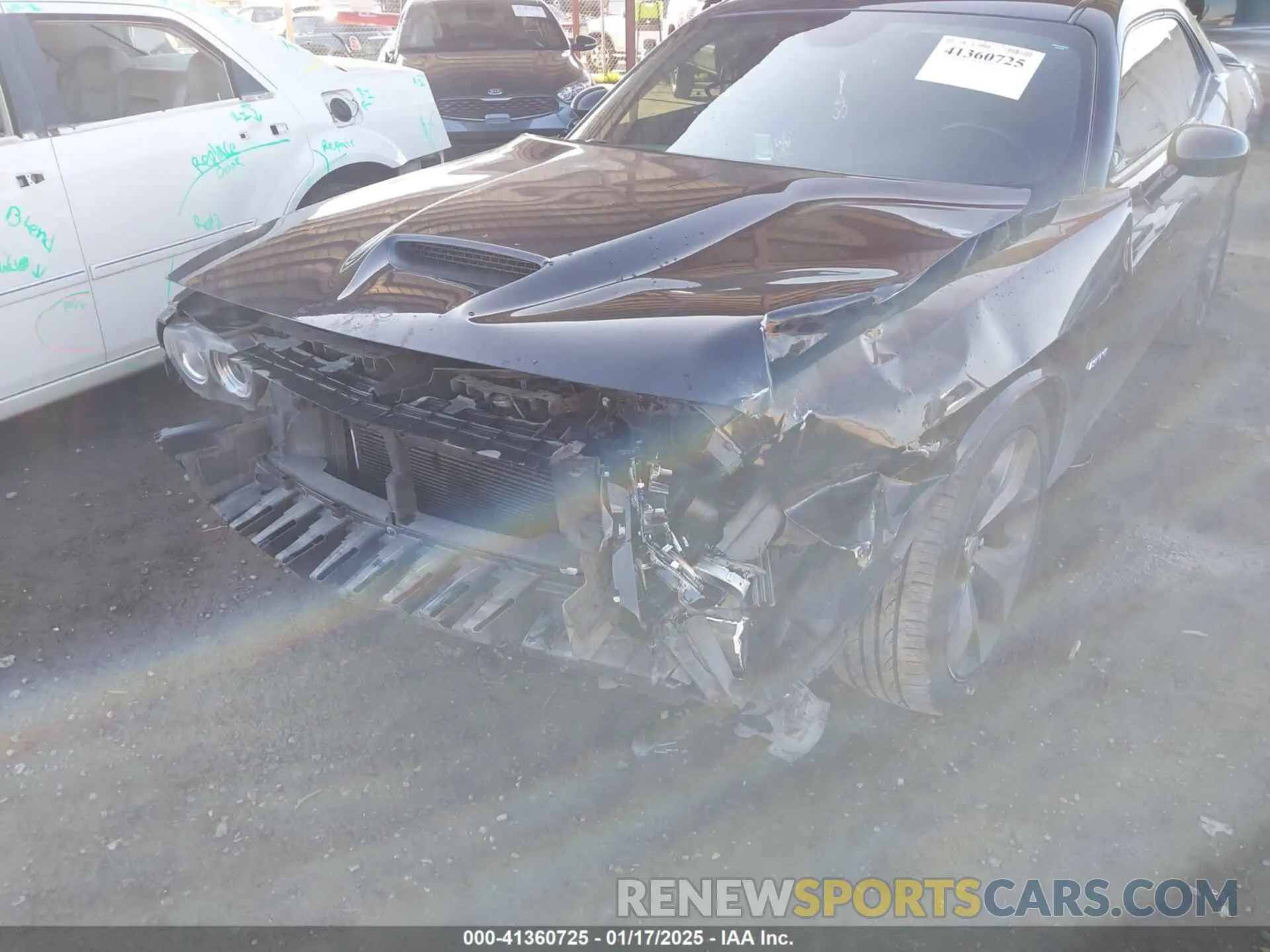 6 fotografías del automóvil dañado 2C3CDZBTXKH578395 DODGE CHALLENGER 2019