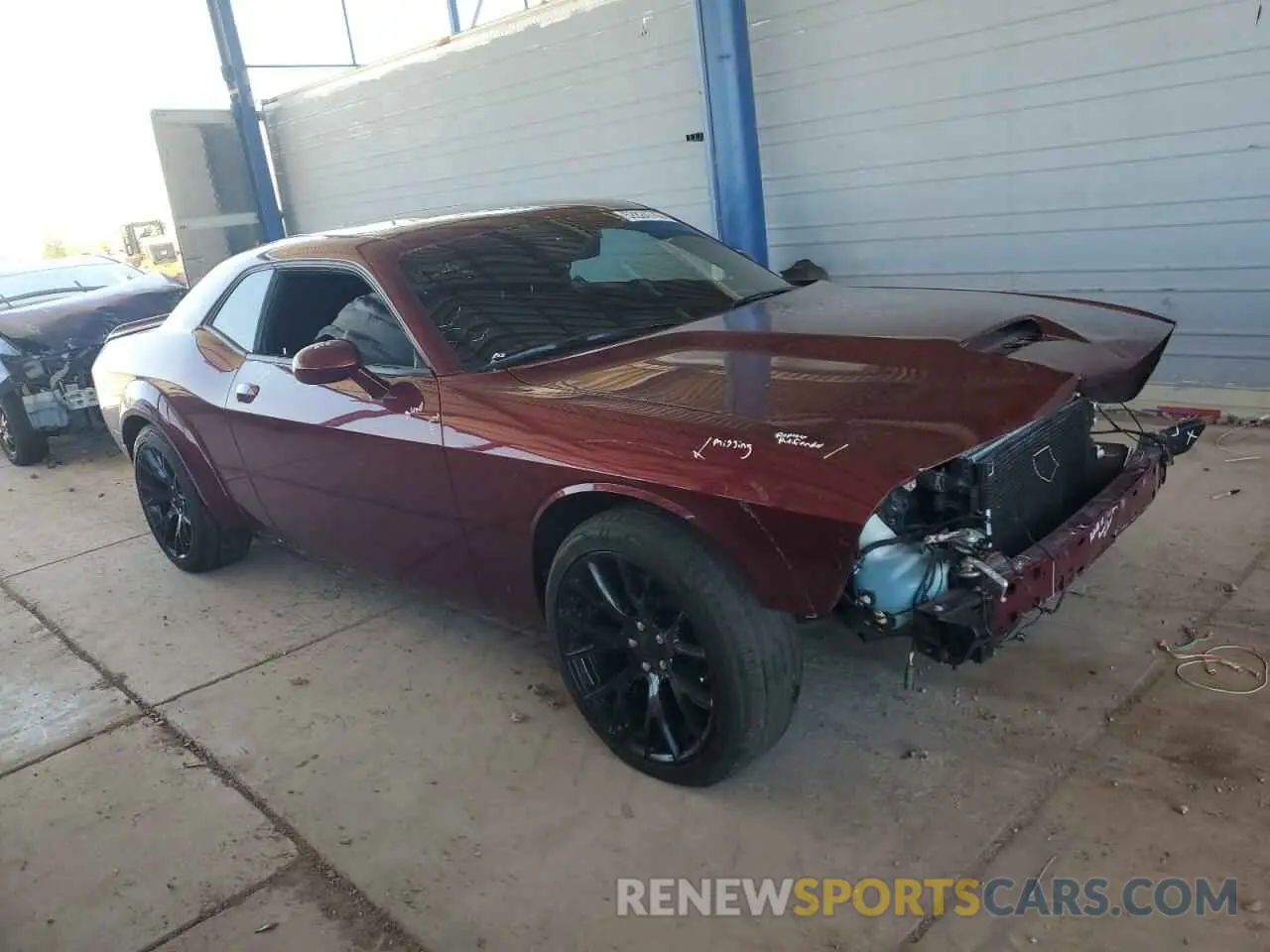 4 fotografías del automóvil dañado 2C3CDZBTXKH583144 DODGE CHALLENGER 2019