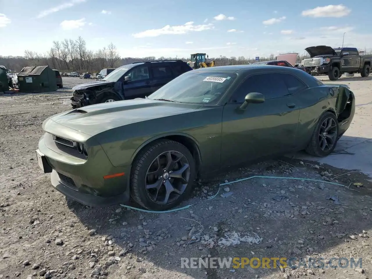 1 fotografías del automóvil dañado 2C3CDZBTXKH613775 DODGE CHALLENGER 2019