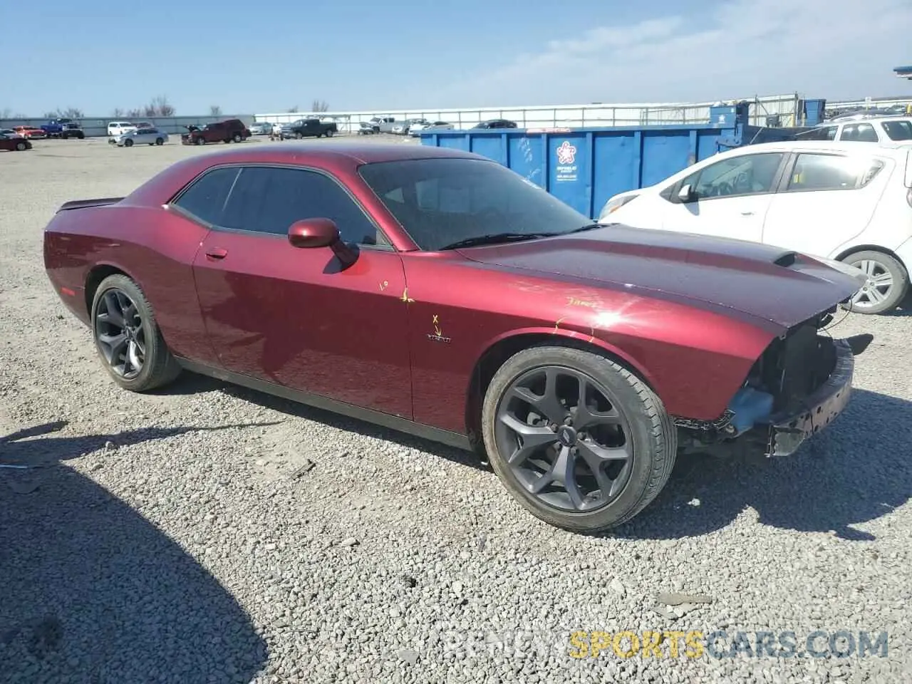 4 fotografías del automóvil dañado 2C3CDZBTXKH627689 DODGE CHALLENGER 2019