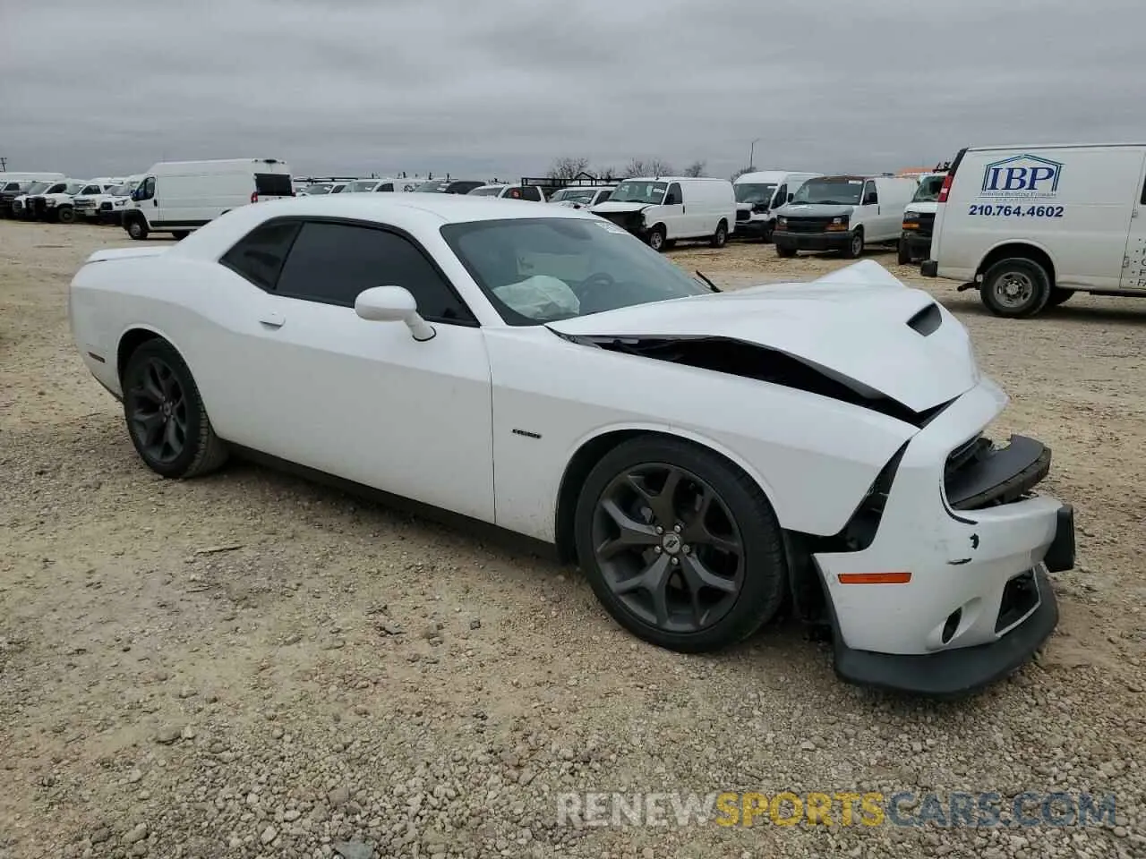 4 fotografías del automóvil dañado 2C3CDZBTXKH737612 DODGE CHALLENGER 2019