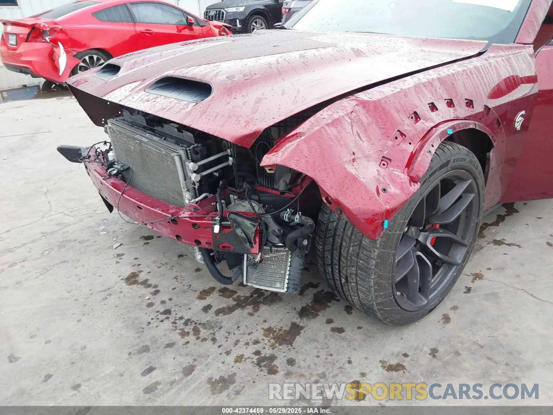 6 fotografías del automóvil dañado 2C3CDZC95KH521024 DODGE CHALLENGER 2019