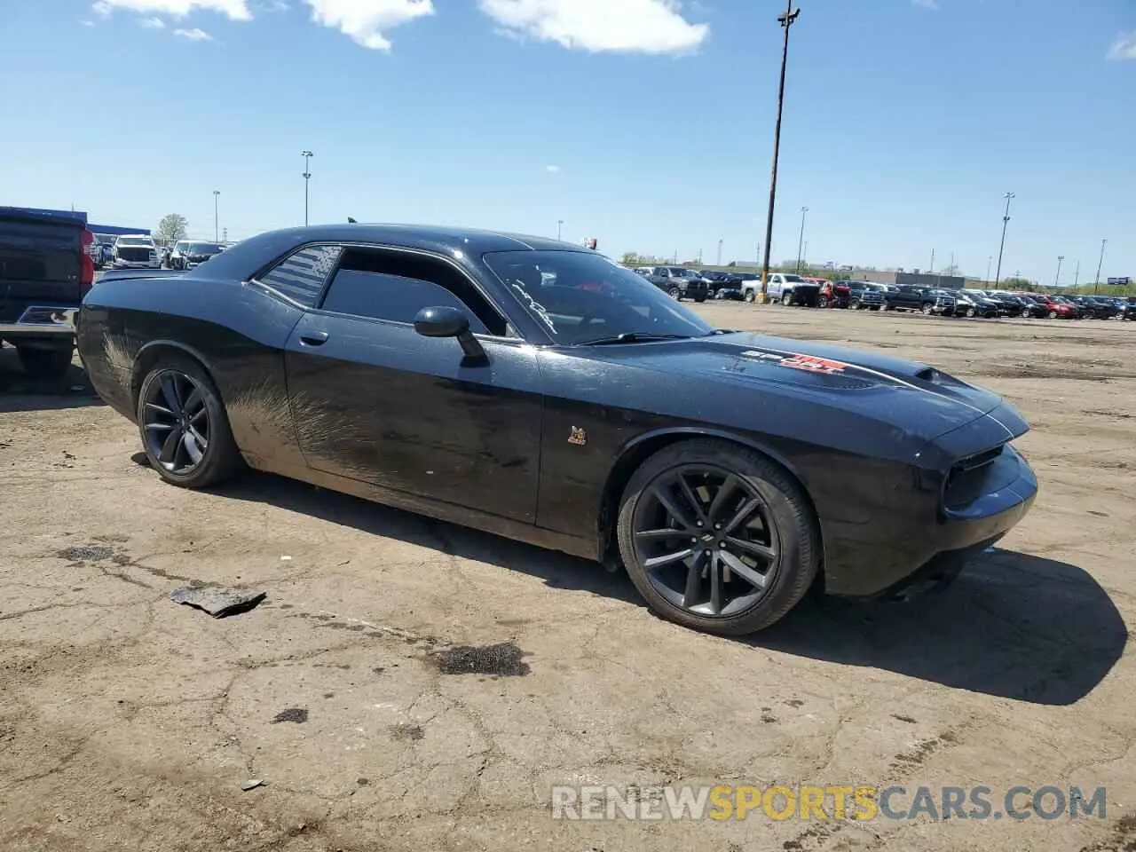 4 fotografías del automóvil dañado 2C3CDZFJ0KH707009 DODGE CHALLENGER 2019