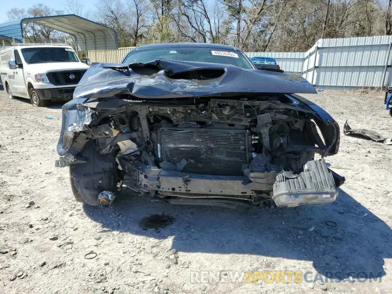 5 fotografías del automóvil dañado 2C3CDZFJ1KH530079 DODGE CHALLENGER 2019