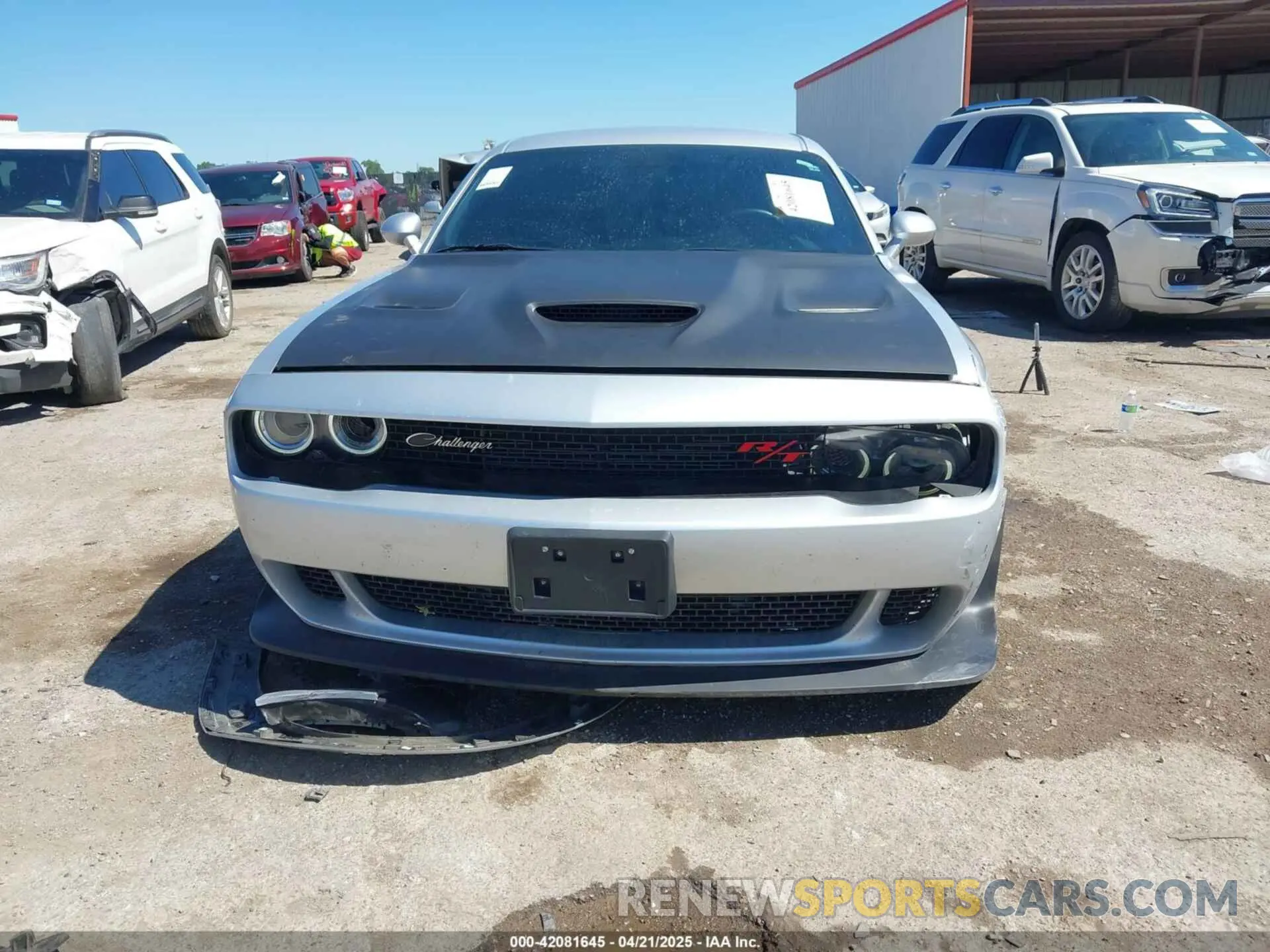 6 fotografías del automóvil dañado 2C3CDZFJ3KH625596 DODGE CHALLENGER 2019