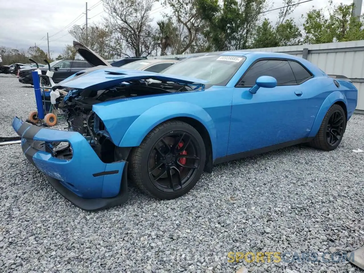 1 fotografías del automóvil dañado 2C3CDZFJ3KH625629 DODGE CHALLENGER 2019