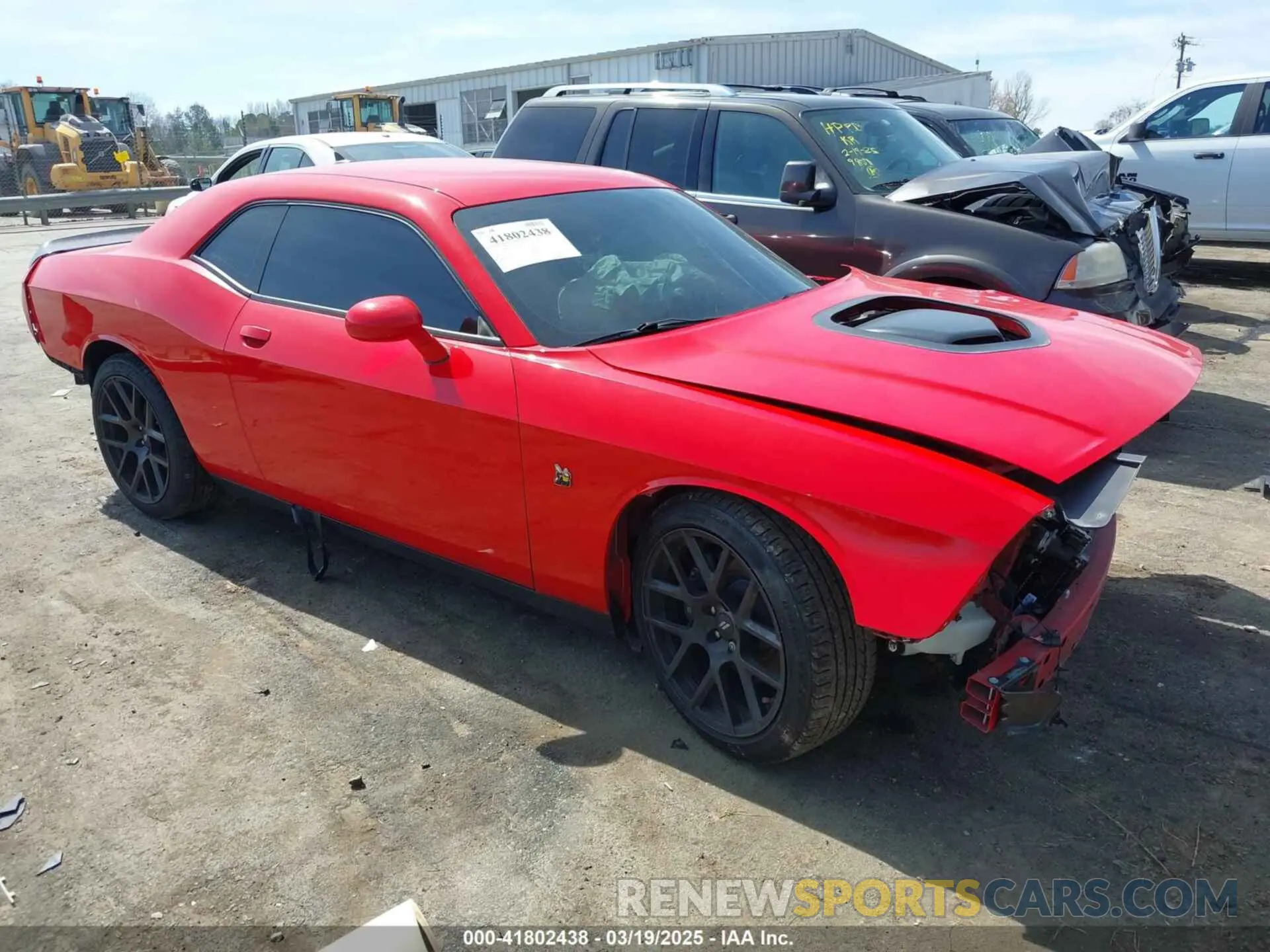 1 fotografías del automóvil dañado 2C3CDZFJ4KH625400 DODGE CHALLENGER 2019
