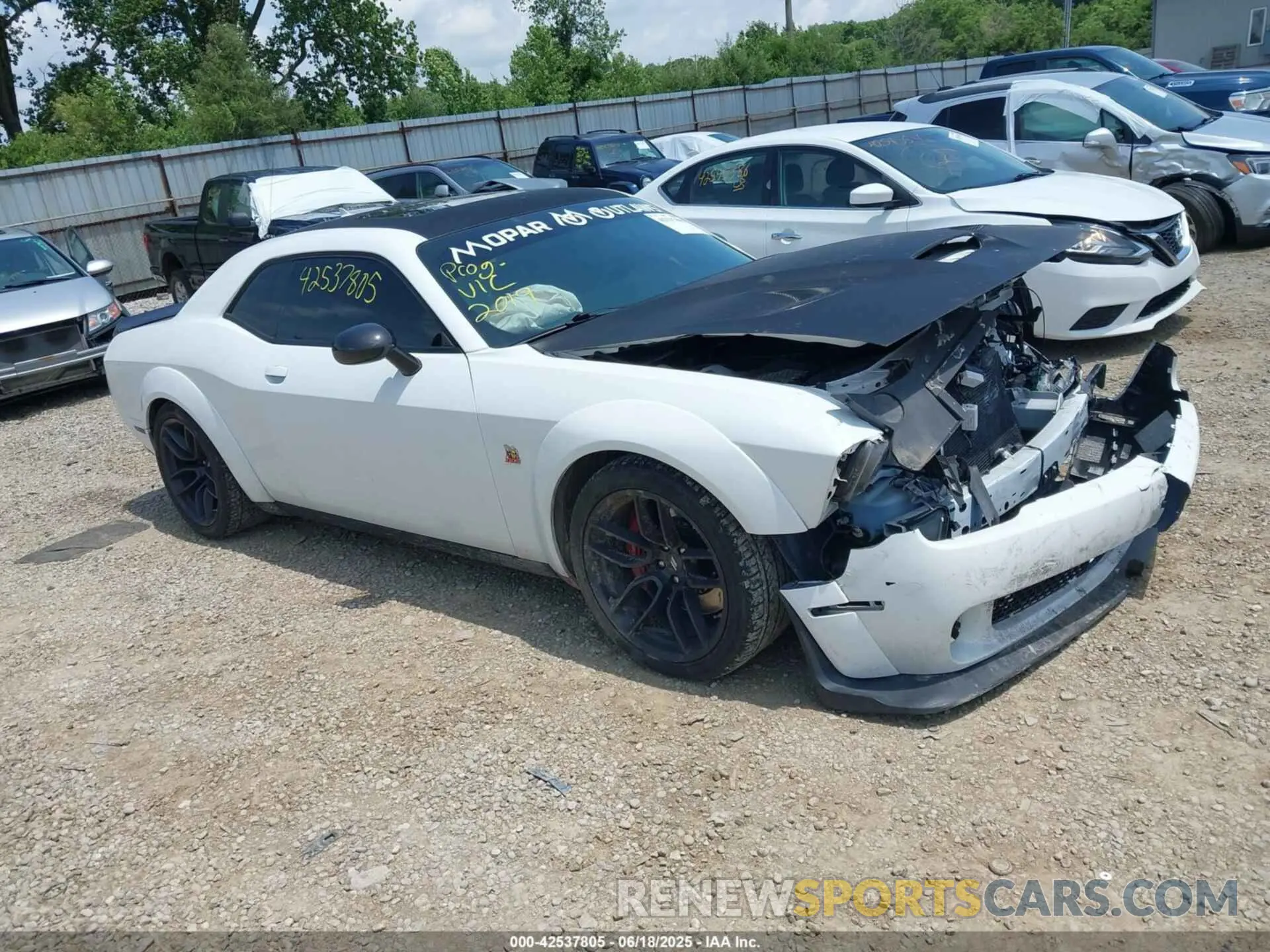 1 fotografías del automóvil dañado 2C3CDZFJ5KH529257 DODGE CHALLENGER 2019
