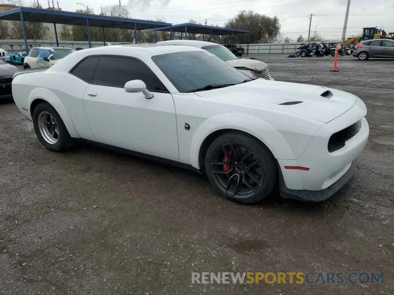 4 fotografías del automóvil dañado 2C3CDZFJ7KH607036 DODGE CHALLENGER 2019