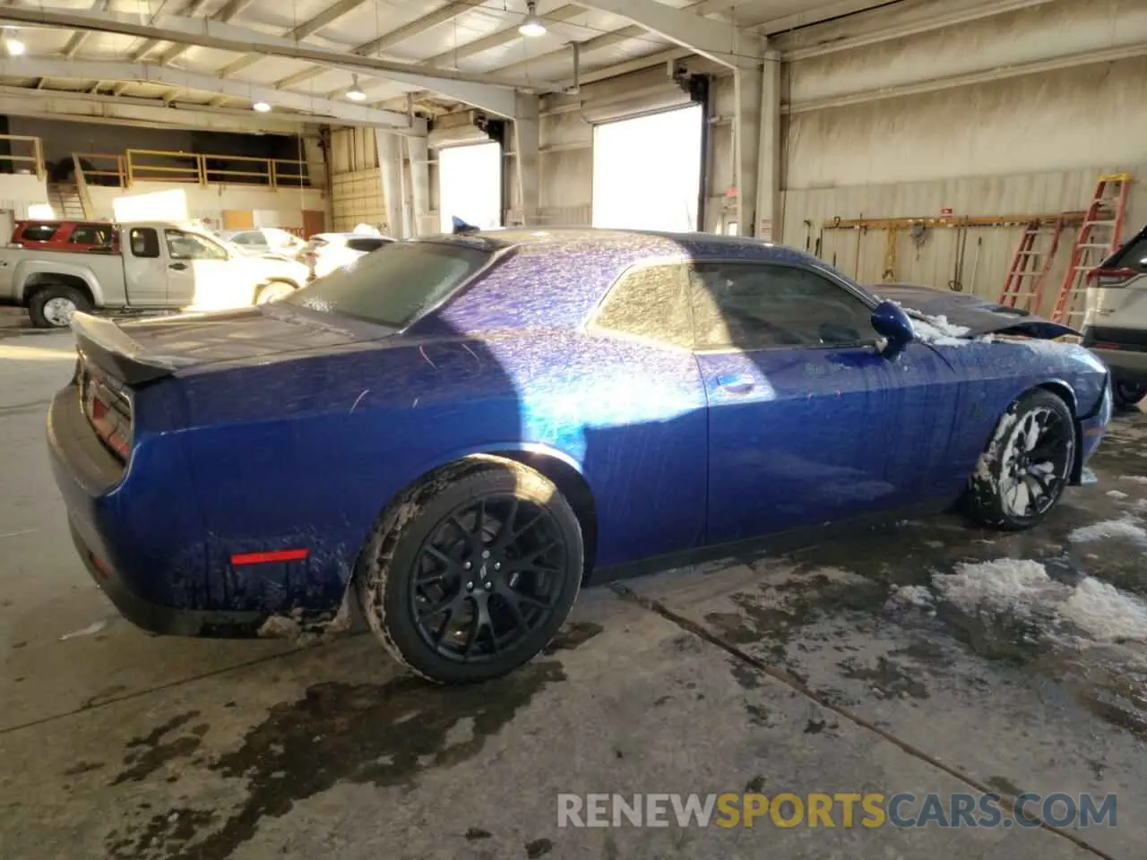 3 fotografías del automóvil dañado 2C3CDZFJ7KH694906 DODGE CHALLENGER 2019