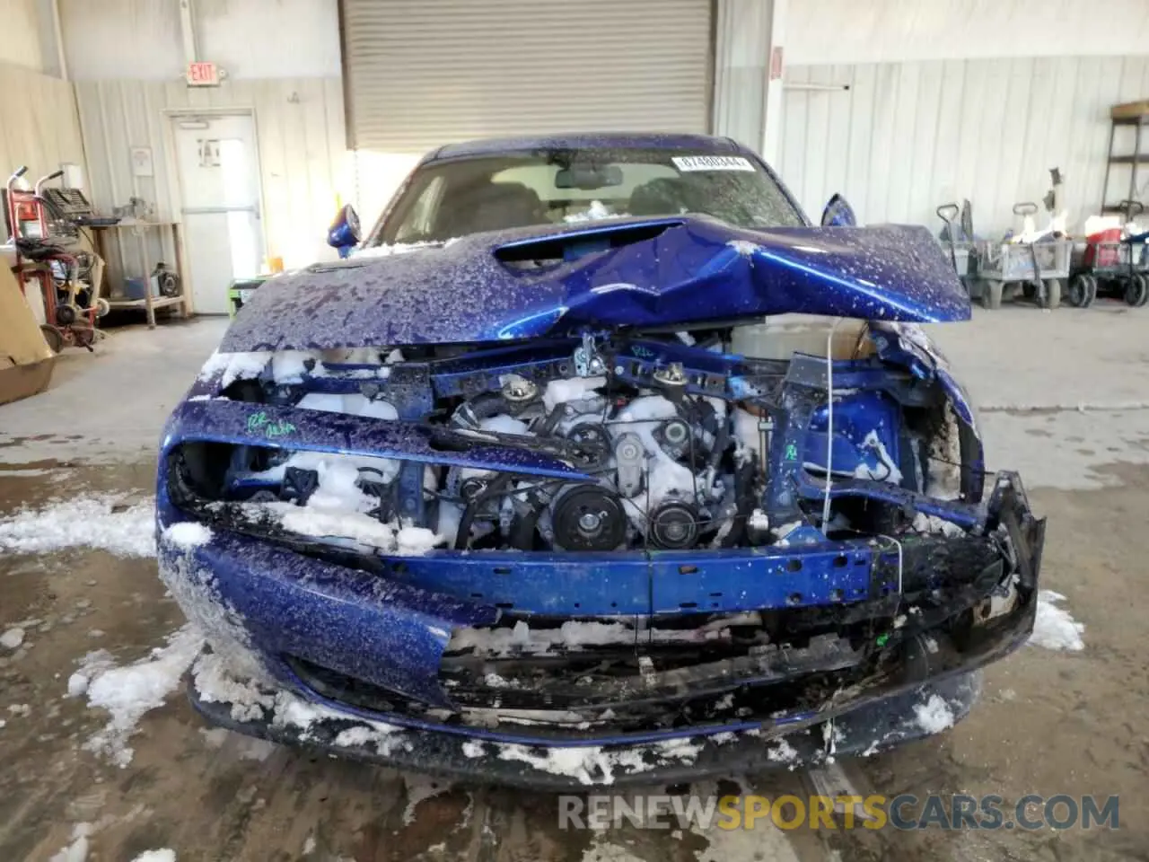 5 fotografías del automóvil dañado 2C3CDZFJ7KH694906 DODGE CHALLENGER 2019