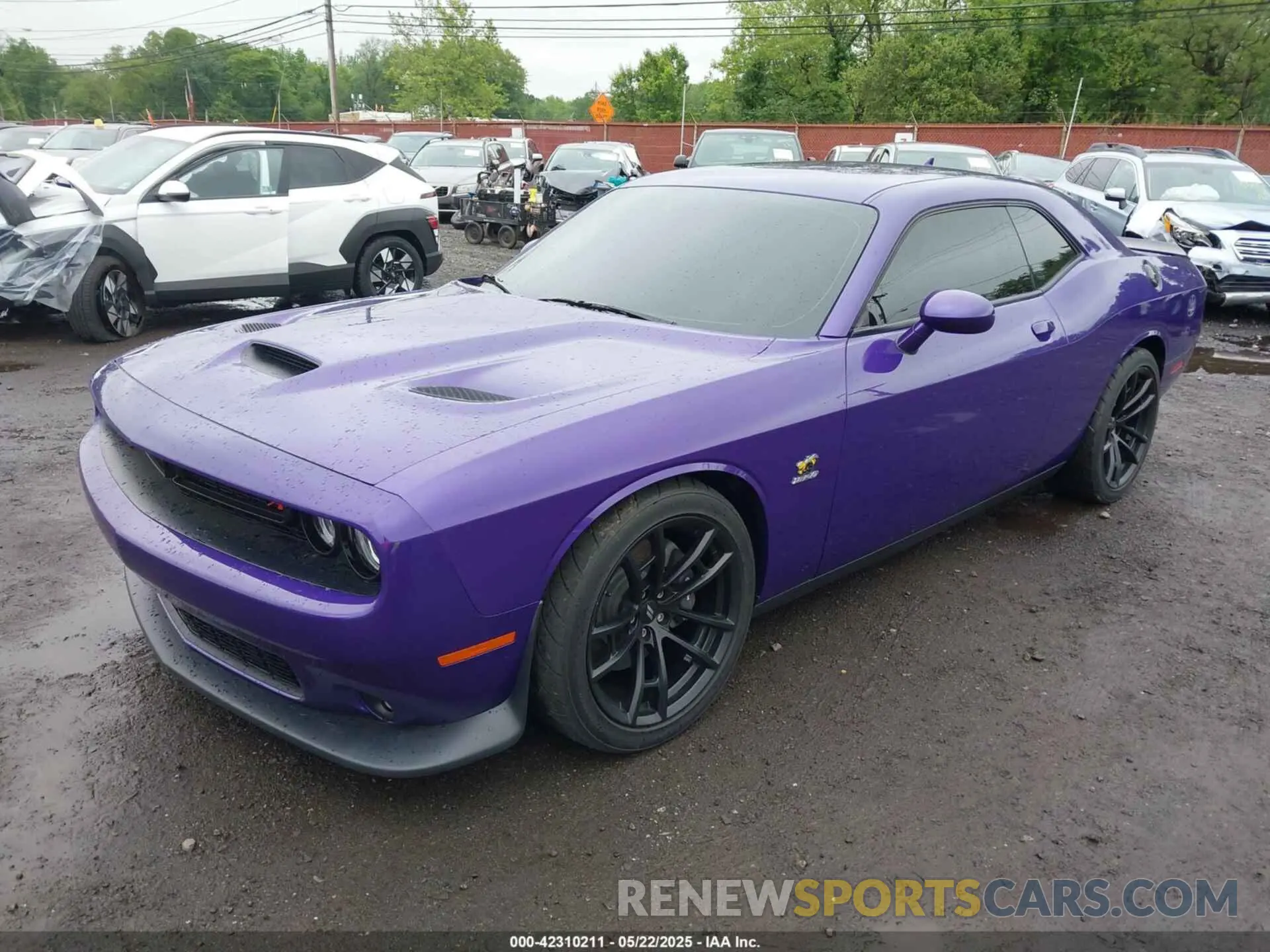 2 fotografías del automóvil dañado 2C3CDZFJ8KH595253 DODGE CHALLENGER 2019