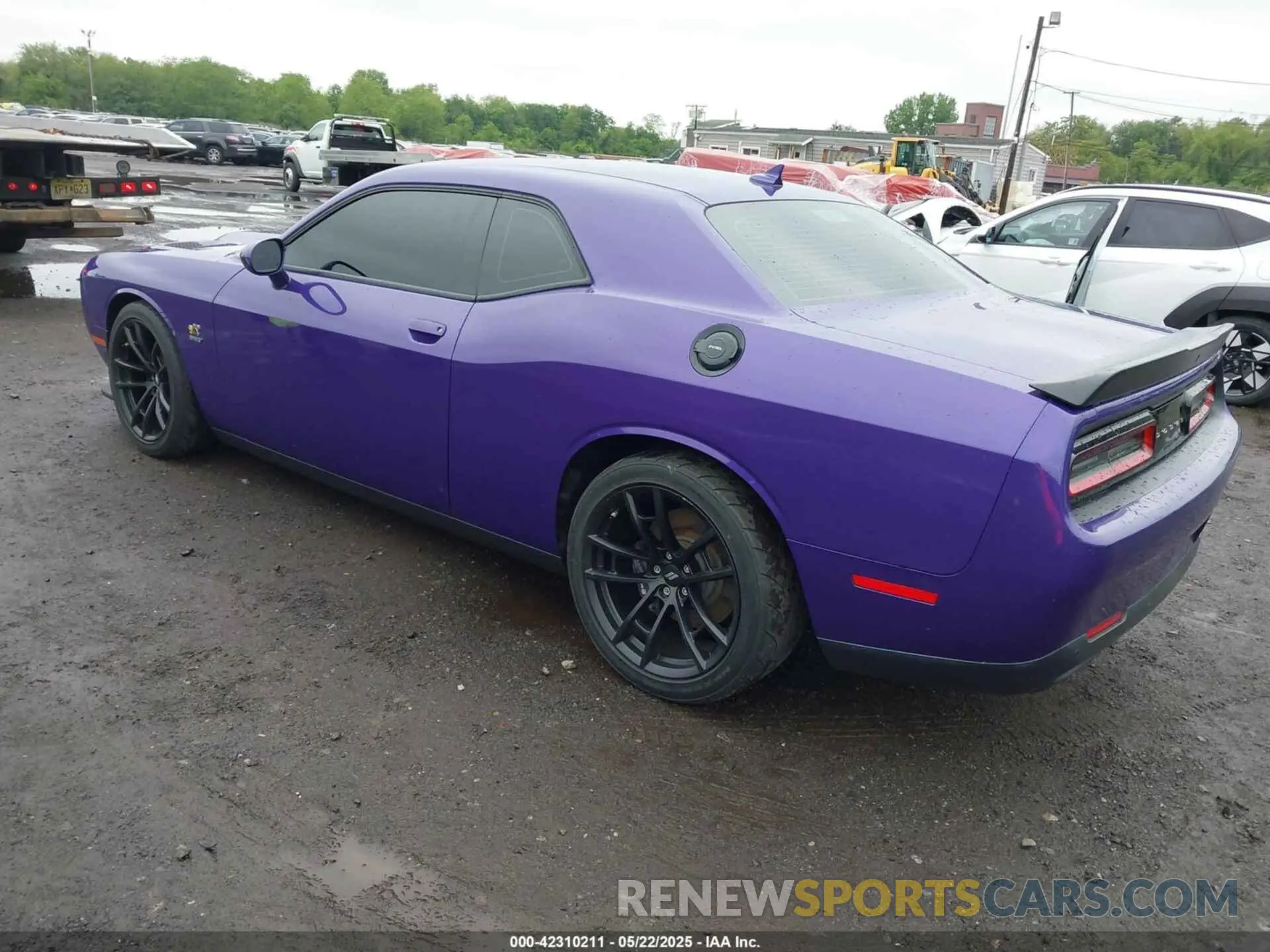 3 fotografías del automóvil dañado 2C3CDZFJ8KH595253 DODGE CHALLENGER 2019