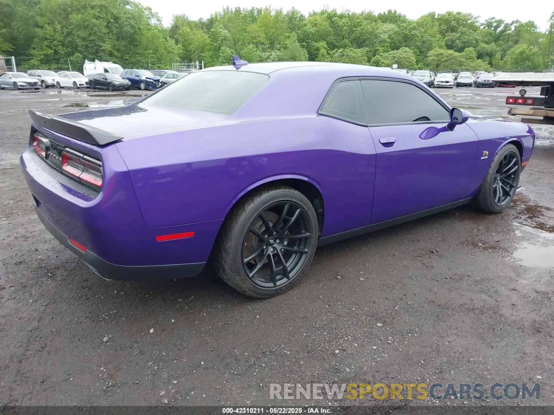 4 fotografías del automóvil dañado 2C3CDZFJ8KH595253 DODGE CHALLENGER 2019