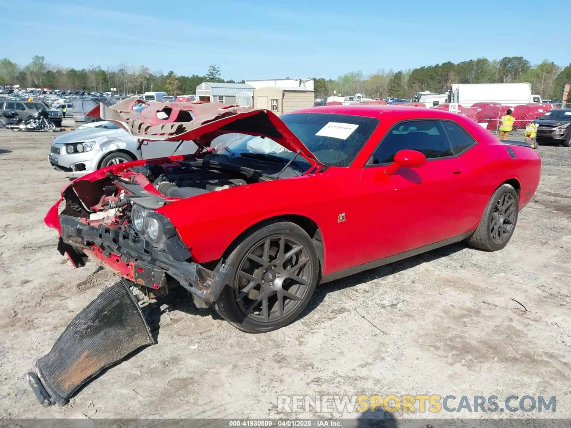 2 fotografías del automóvil dañado 2C3CDZFJXKH587235 DODGE CHALLENGER 2019