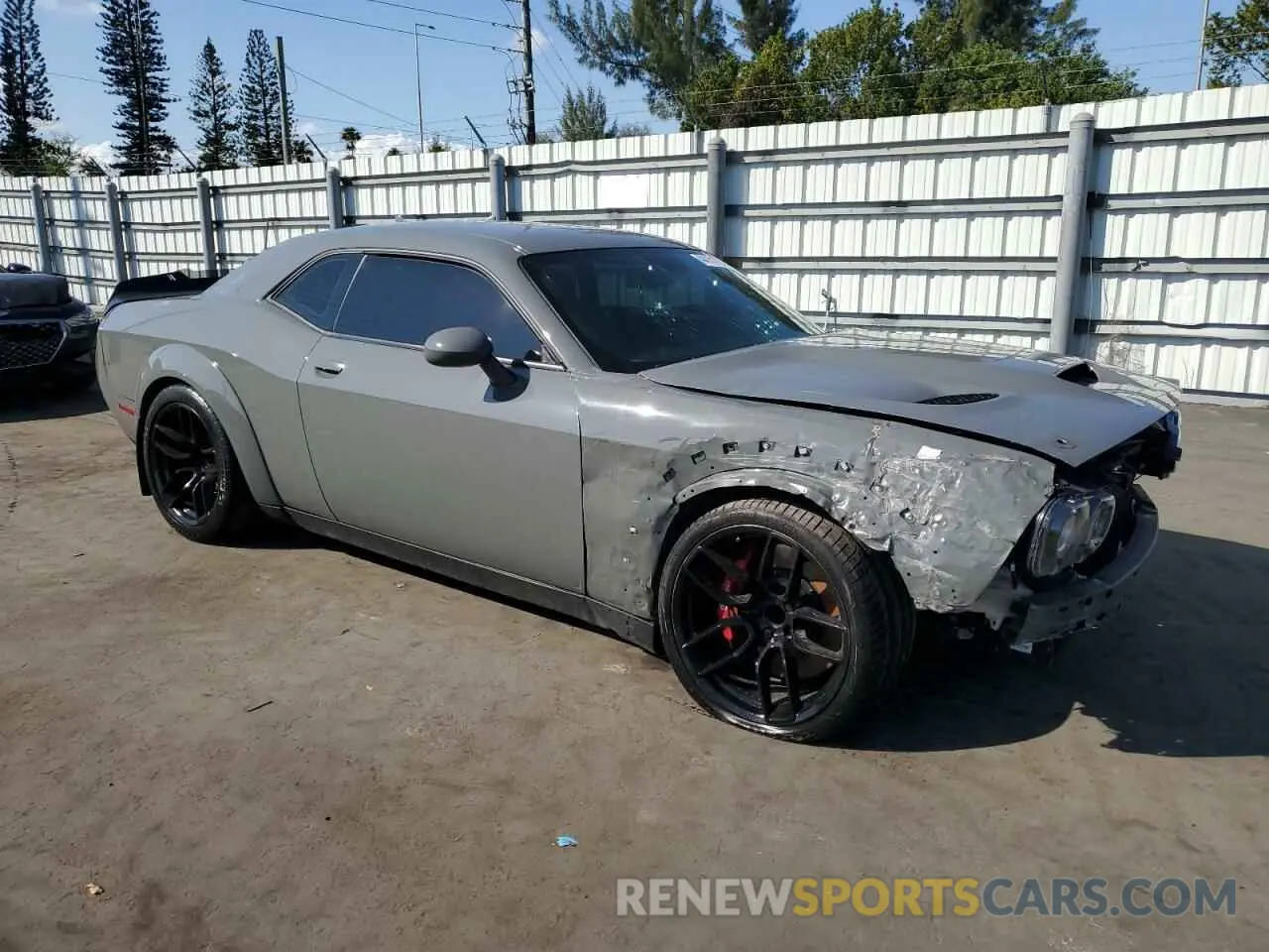 4 fotografías del automóvil dañado 2C3CDZFJXKH676450 DODGE CHALLENGER 2019